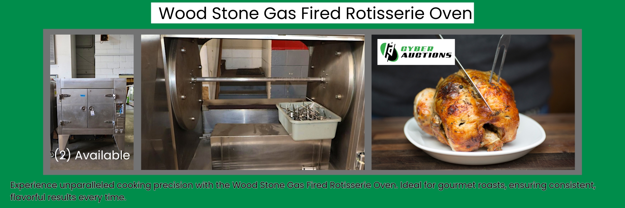 Wood Stone Gas Fired Rotisserie Oven (1)